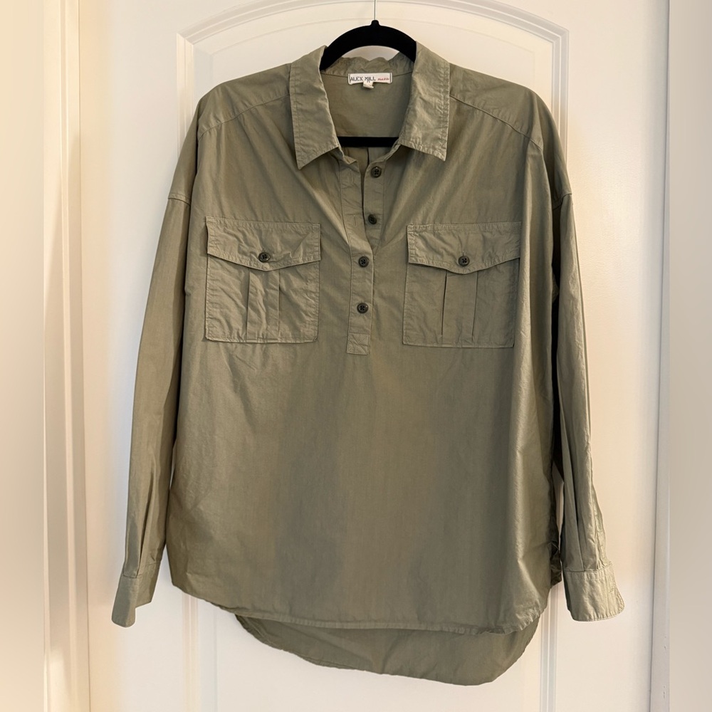 Alex Mill Olive Pullover